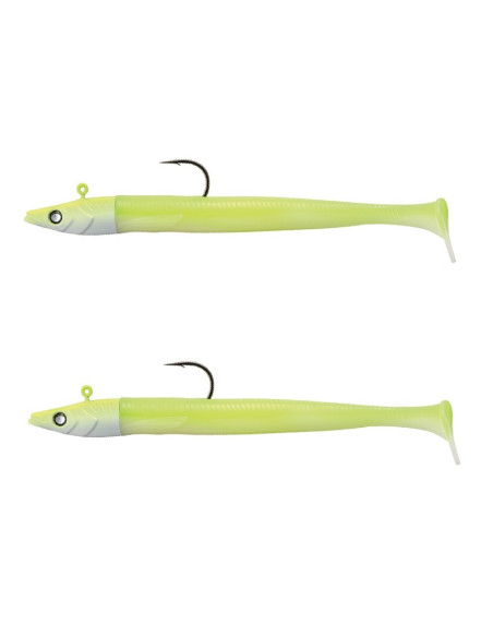 Major Craft Ceana Eely Shad 130mm Cor: 008 (Chartback White)